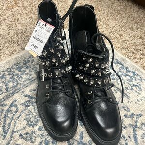 Zara black boots